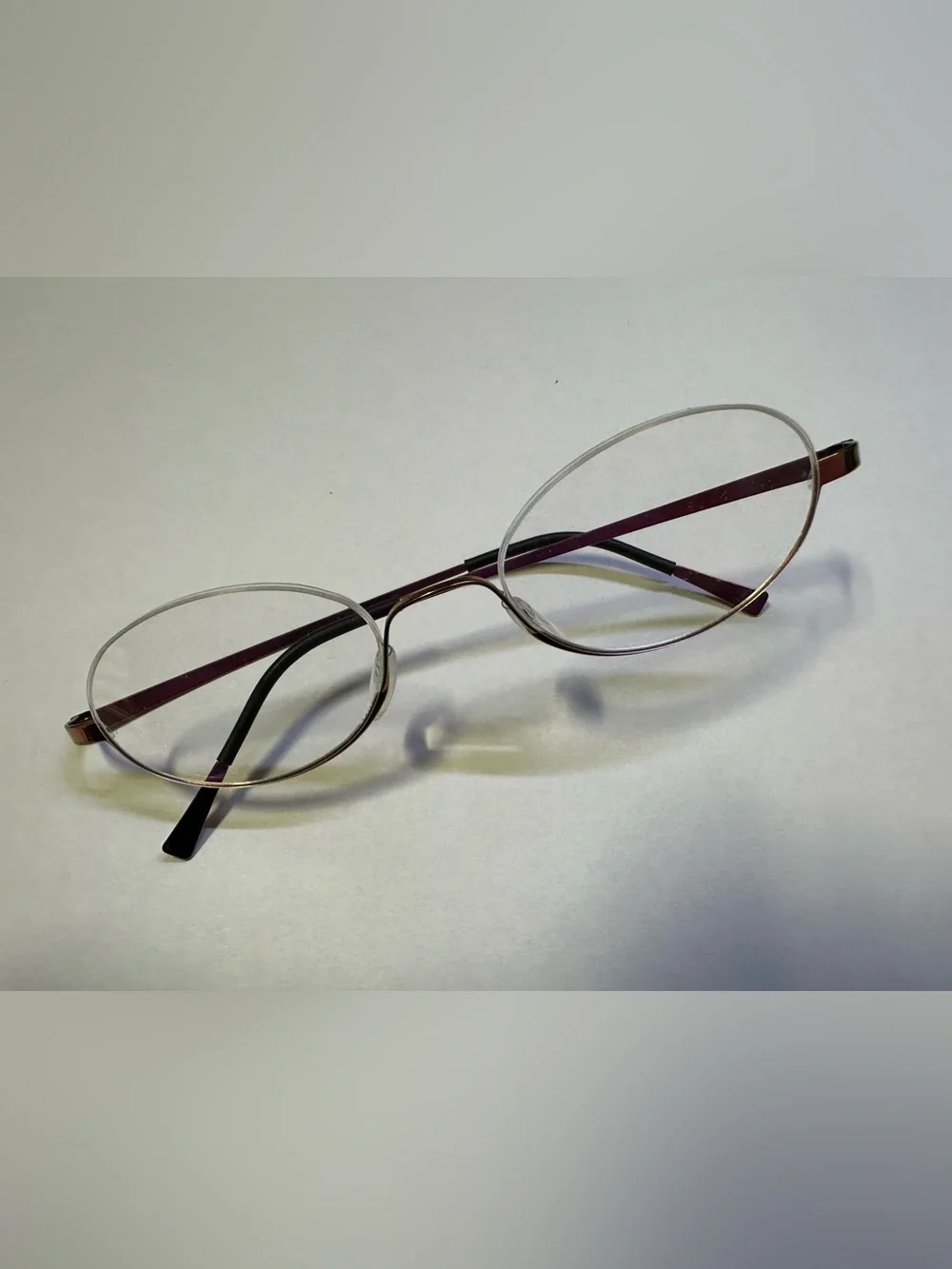 Lindberg strip titanium eyeglass frame